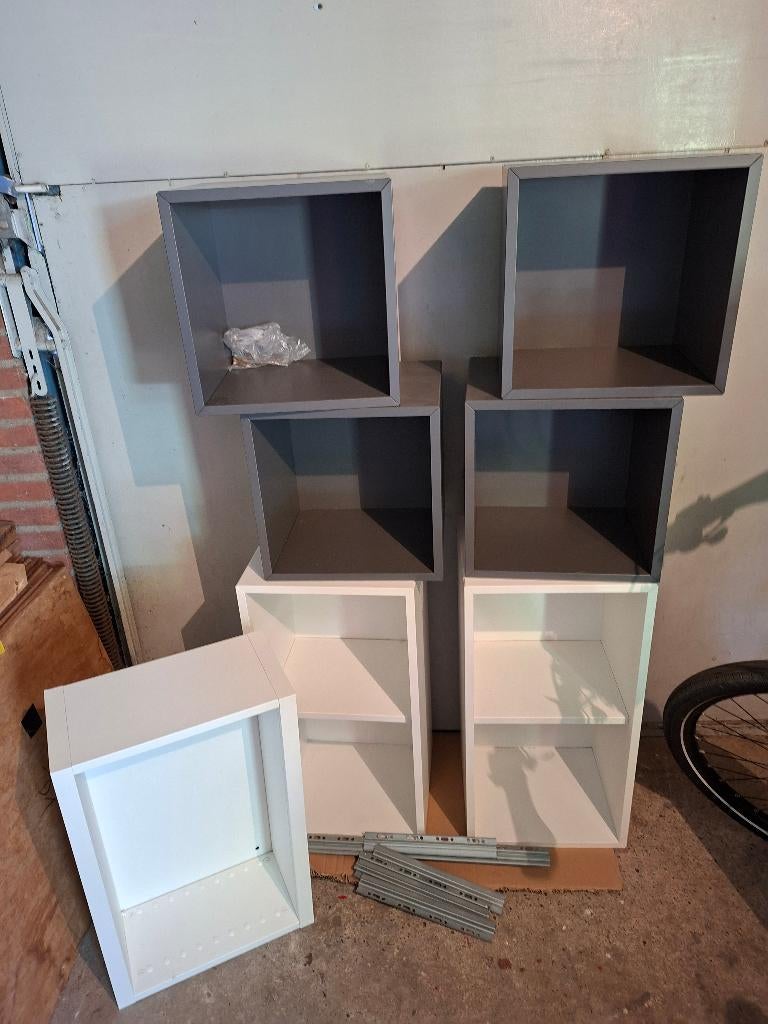 7 ikea kastjes, Ophalen, Zo goed als nieuw