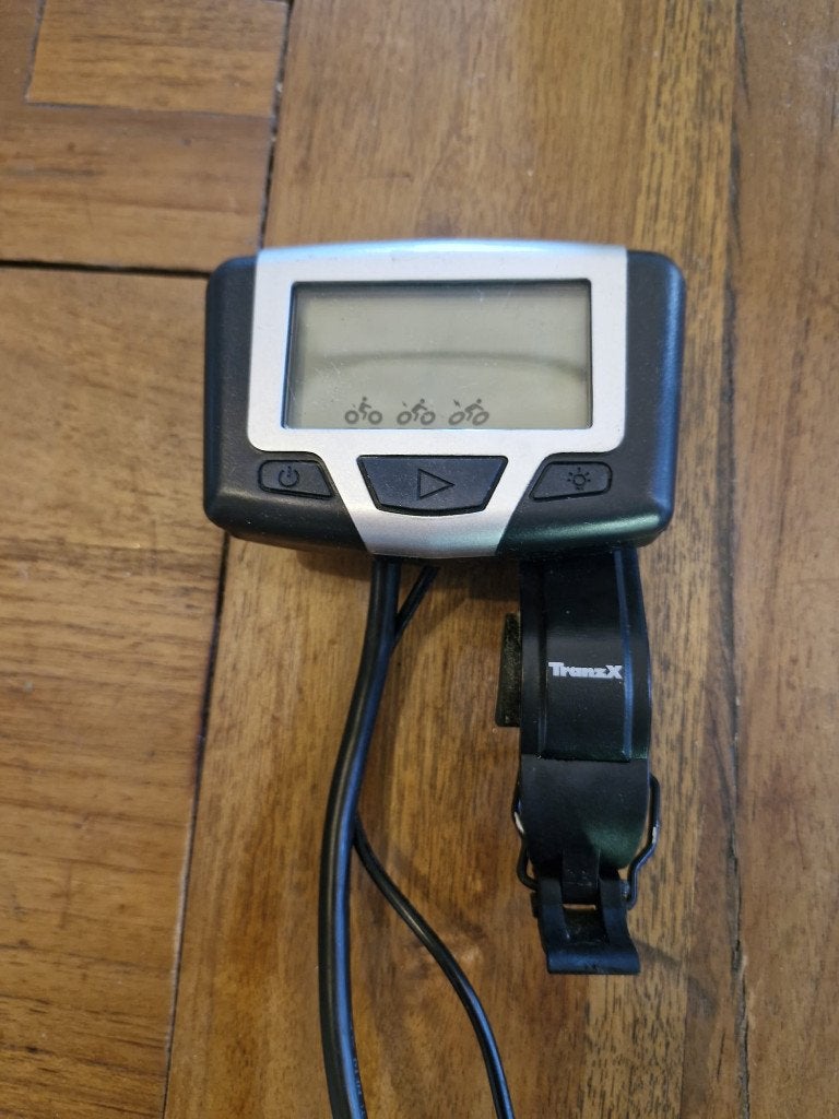 TranzX DP03U fietscomputer/display 36V – AA504010282, Gebruikt, Overige materialen, Overige typen, TranzX