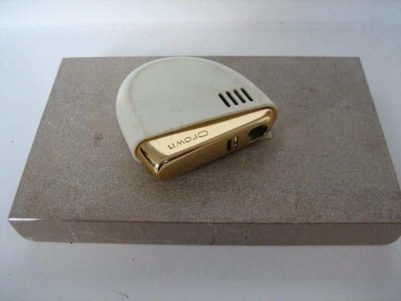 Rare vintage CROWN Lighter, Ophalen of Verzenden, Sigarenbandjes