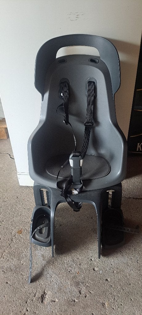 Bobike Mini Go fietsstoeltje - Grijs, Ophalen, Achterzitje, 9 t/m 18 kg, BOBIKE