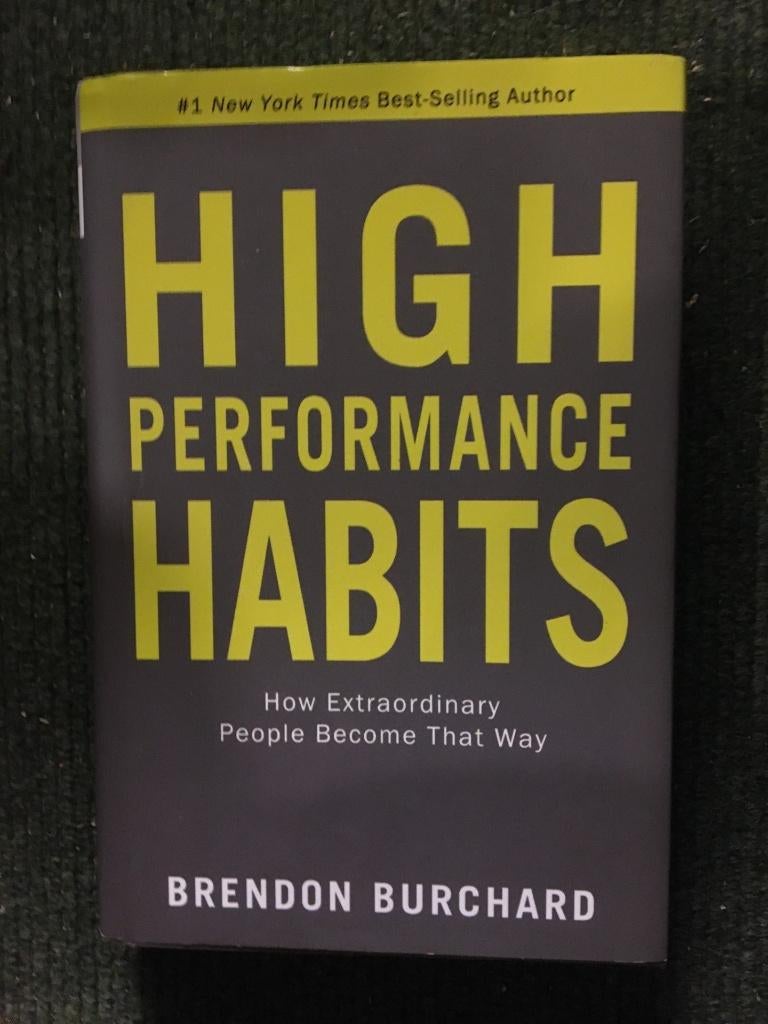 High performance habits ; door Brendon Burchard, Boeken, Advies, Hulp en Training, Ophalen of Verzenden, Zo goed als nieuw, Brendon Burchard
