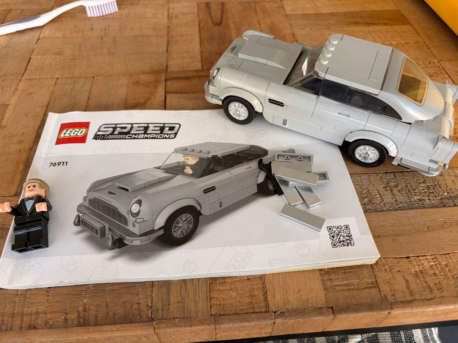 LEGO Speed Champions set 76911 James bond aston martin, Ophalen of Verzenden, Zo goed als nieuw