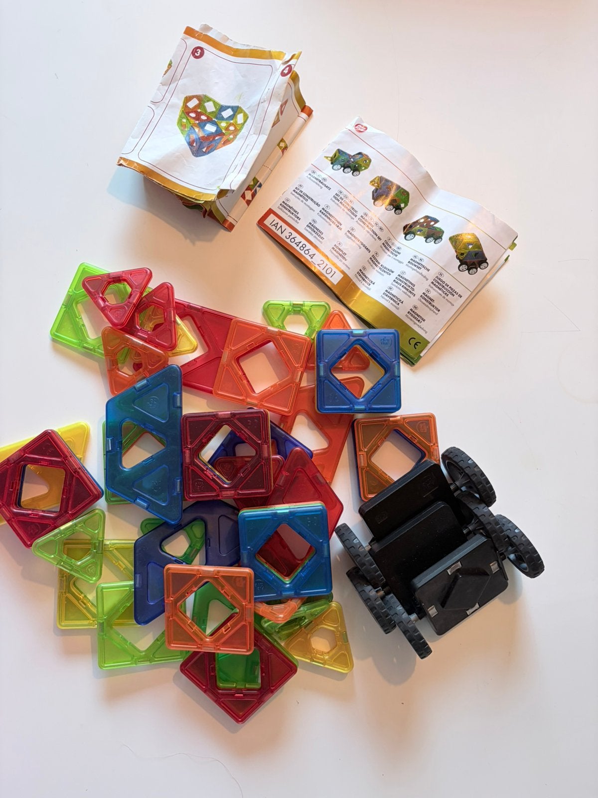 Magneet speelgoed, Kinderen en Baby's, Speelgoed | Bouwstenen, Ophalen of Verzenden, Zo goed als nieuw