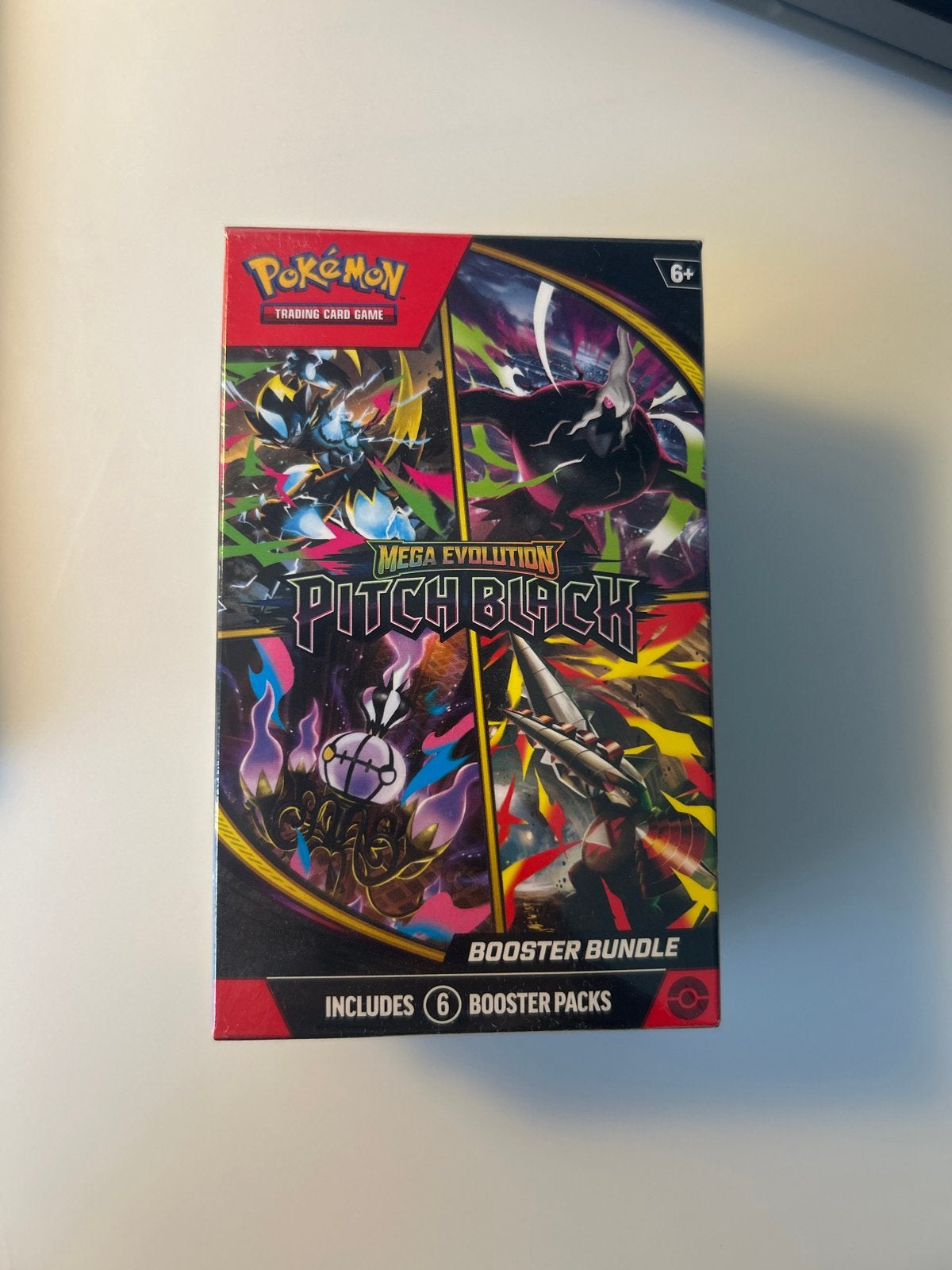 Pokémon Mega Evolution Pitch Black Booster Bundle, Hobby en Vrije tijd, Ophalen of Verzenden, Nieuw, Boosterbox