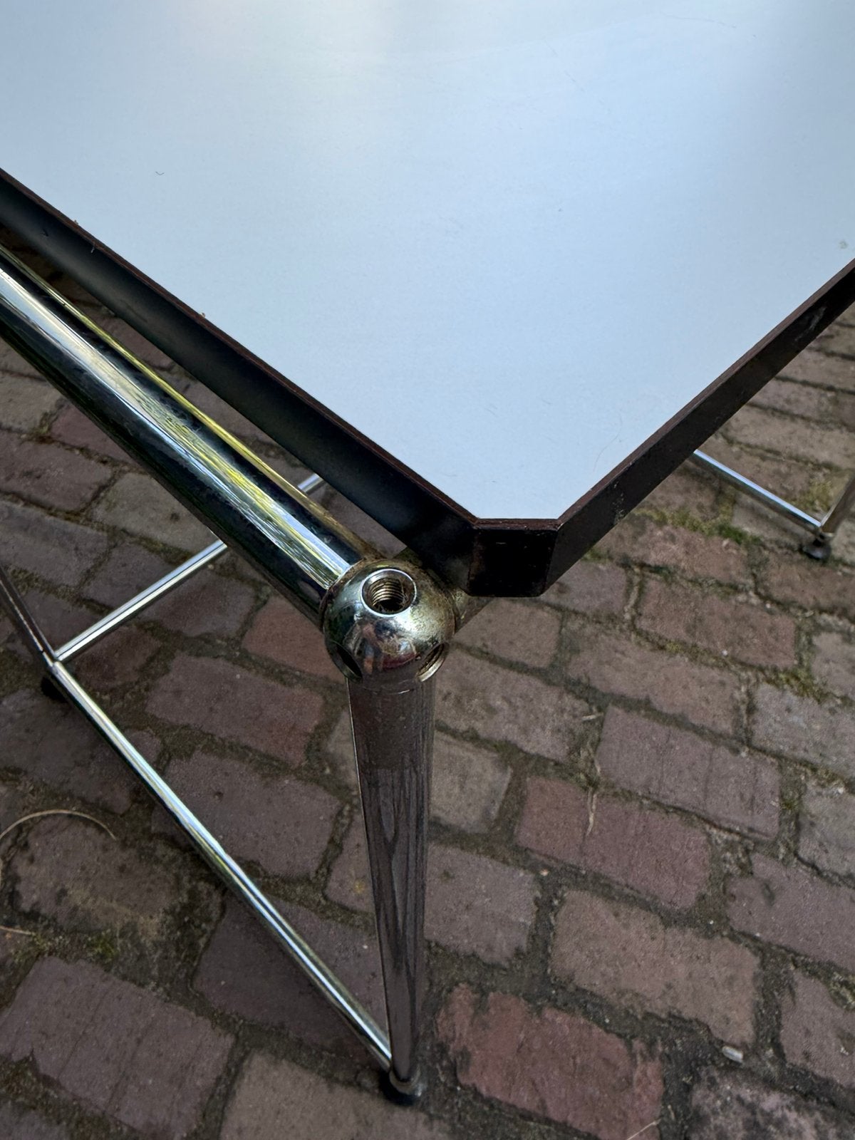 USM Haller tafel/werktafel 73x53,5 cm. Origineel, Ophalen, Zo goed als nieuw