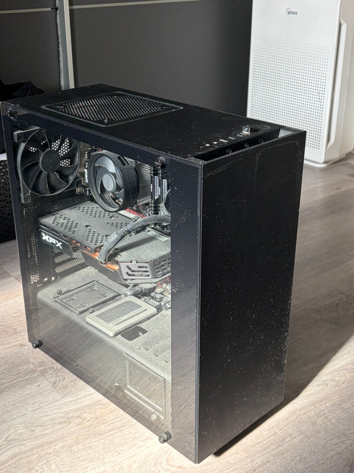 Krachtige Gaming PC: Ryzen 5 2600X, RX 580, 16GB RAM, SSD+HD, Gebruikt, HDD, Ophalen of Verzenden, Gaming