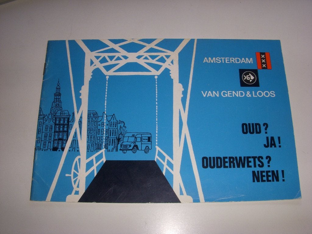 Mooie brochure van Van Gend & Loos uit 1975, Gelezen, Folder, Ophalen of Verzenden, Van Gend & Loos