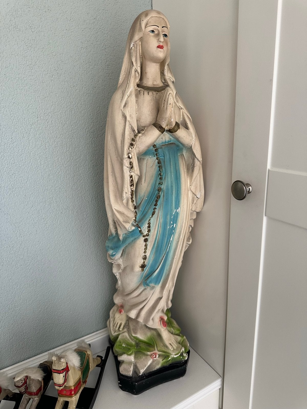 Groot Mariabeeld - Onze Lieve Vrouw van Lourdes, Ophalen of Verzenden