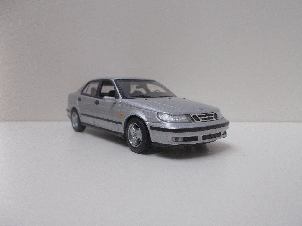 6580 Saab 9-5 Minichamps 1:43, Hobby en Vrije tijd, Ophalen of Verzenden, Gebruikt, Auto, MiniChamps