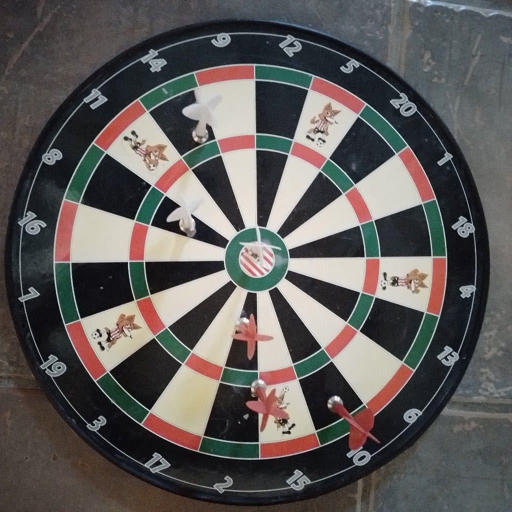 PSV magneet dartbord, Ophalen, Dartbord