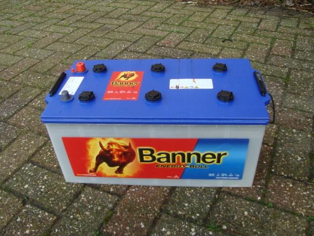 Banner Energie Bull 230/180 Ah !!!!, Ophalen, Gebruikt, Universele onderdelen