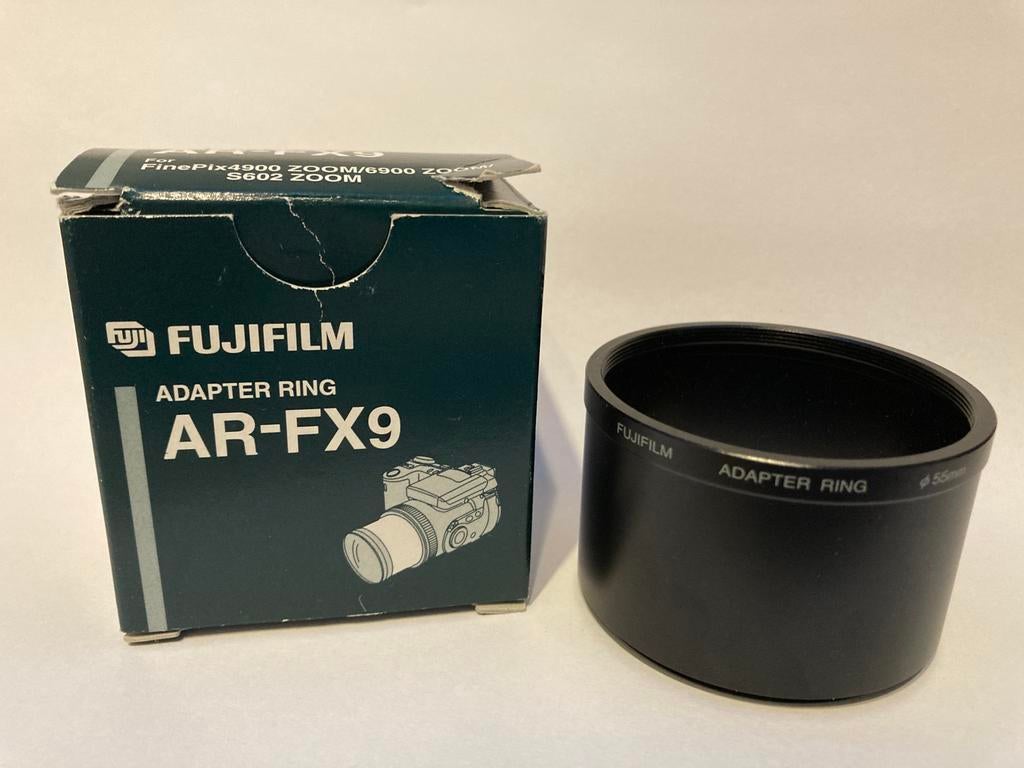 Fujifilm adapter ring 55 mm AR-FX9 FinePix, Overige typen, Zo goed als nieuw, 50 tot 60 mm, Ophalen