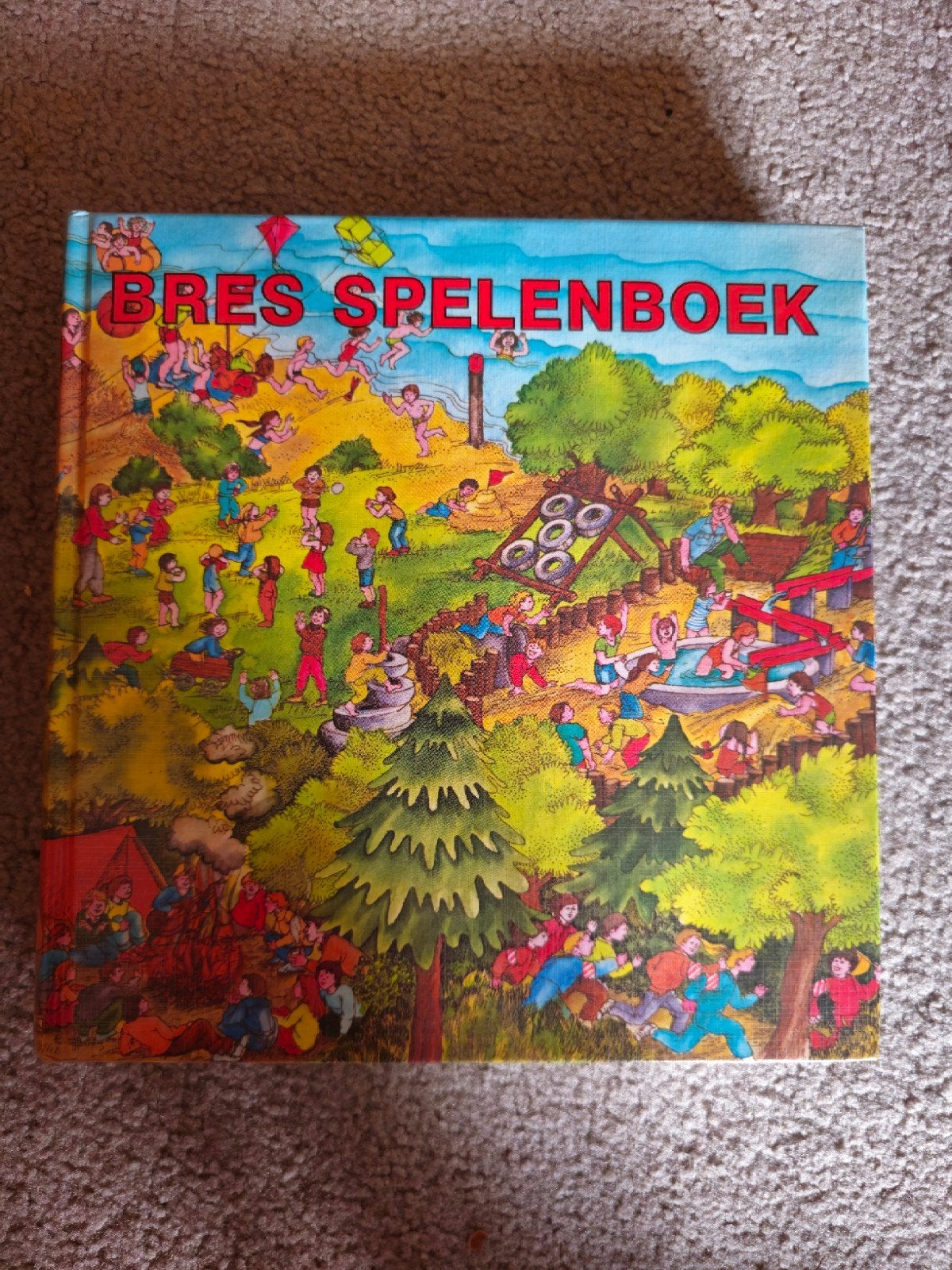 Bres Spelenboek - Klassiek Kinderboek vol Spelletjes, Ophalen of Verzenden, Gelezen, Onbekend, Non-fictie