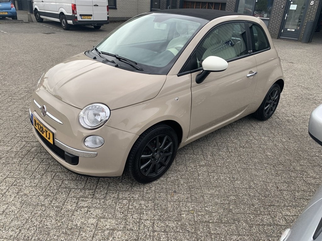 Fiat 500C 1.2 Lounge CABRIO 1STE EIGENAAR (bj 2013), Auto's, Fiat, Euro 5, Gebruikt, 4 cilinders, Bedrijf
