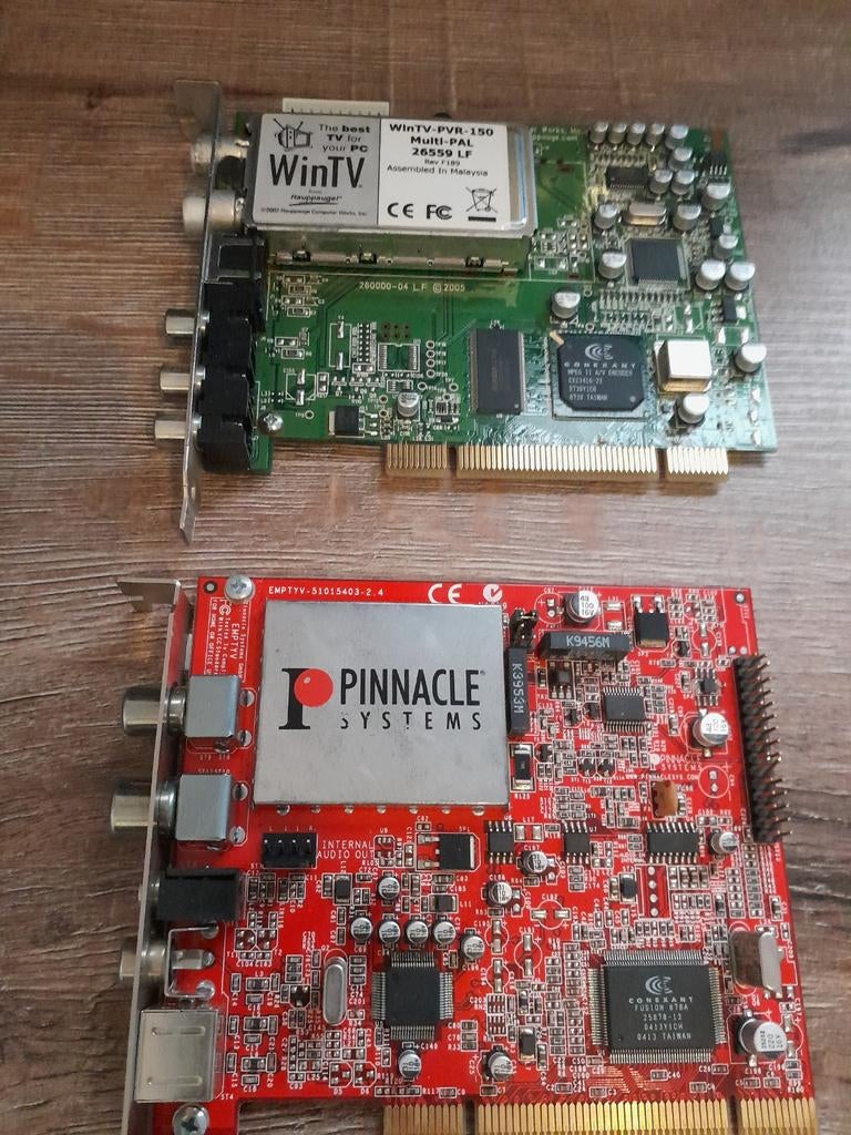 2 x tv kaart wintv en pinnacle, Ophalen of Verzenden
