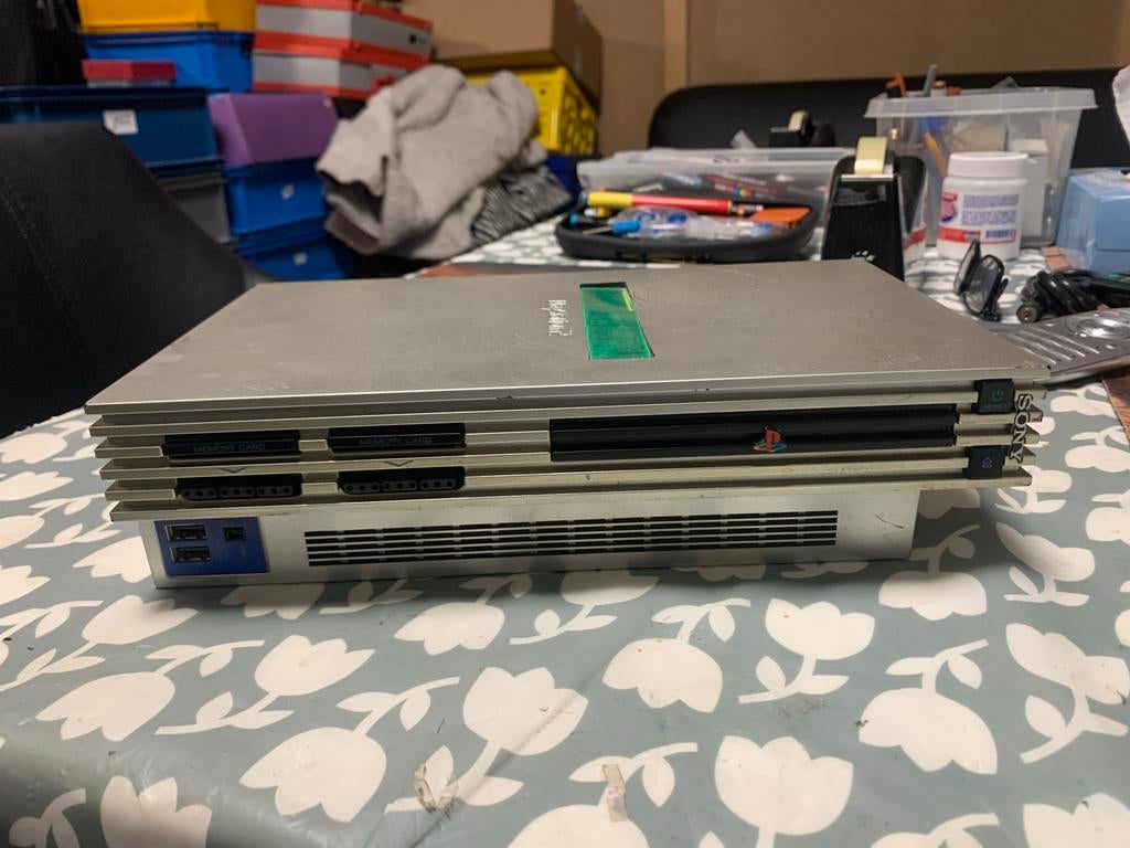 PlayStation 2 (PS2) - Gemodificeerd en Werkend, Spelcomputers en Games, Spelcomputers | Sony PlayStation 2, Gebruikt, Phat, Ophalen of Verzenden