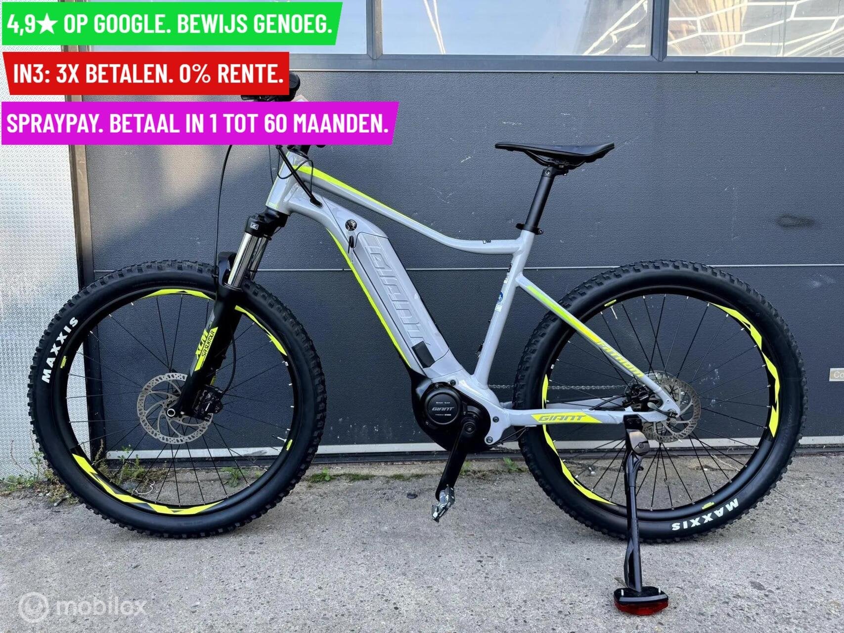 E-Bike Giant Fathom 27.5"/50cm/Grey, Fietsen en Brommers, Elektrische fietsen, 9713 Bv Groningen, Gebruikt, Giant, Giant