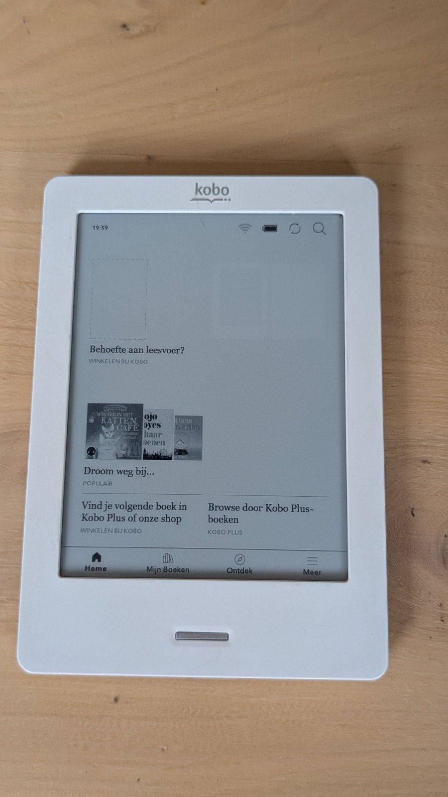 Kobo touch in goede staat, Ophalen of Verzenden, Zo goed als nieuw, Touchscreen