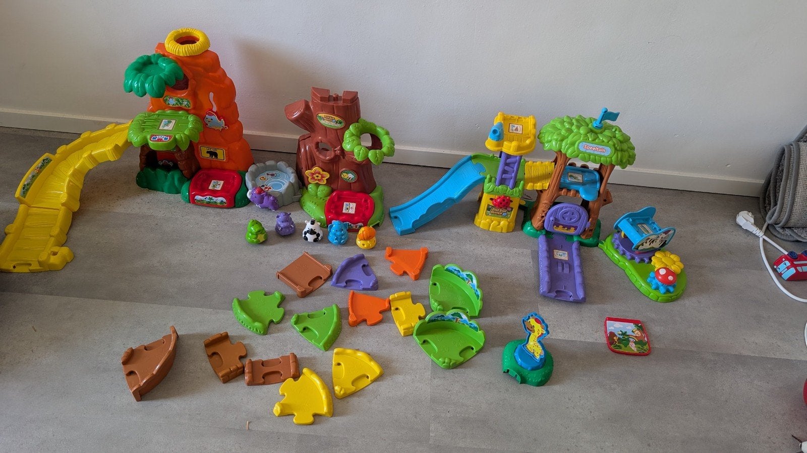 spoedopruiming! VTech Zoef Zoef Dieren Speelset met veel ext, Ophalen of Verzenden, Gebruikt, Overige typen