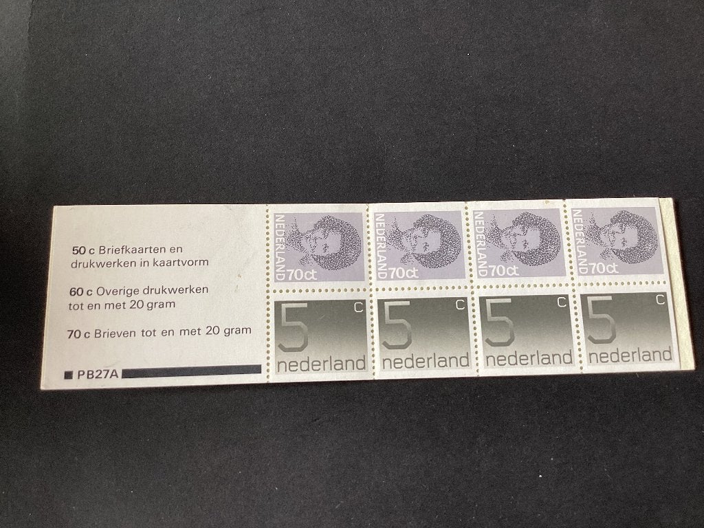 1982, Postzegelboekje PB 27a, Postzegels en Munten, Postzegels | Nederland, Verzenden, Na 1940, Postfris