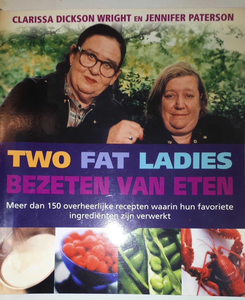Two fat ladies, Bezeten van eten, Ophalen of Verzenden, Gelezen, Overige gebieden