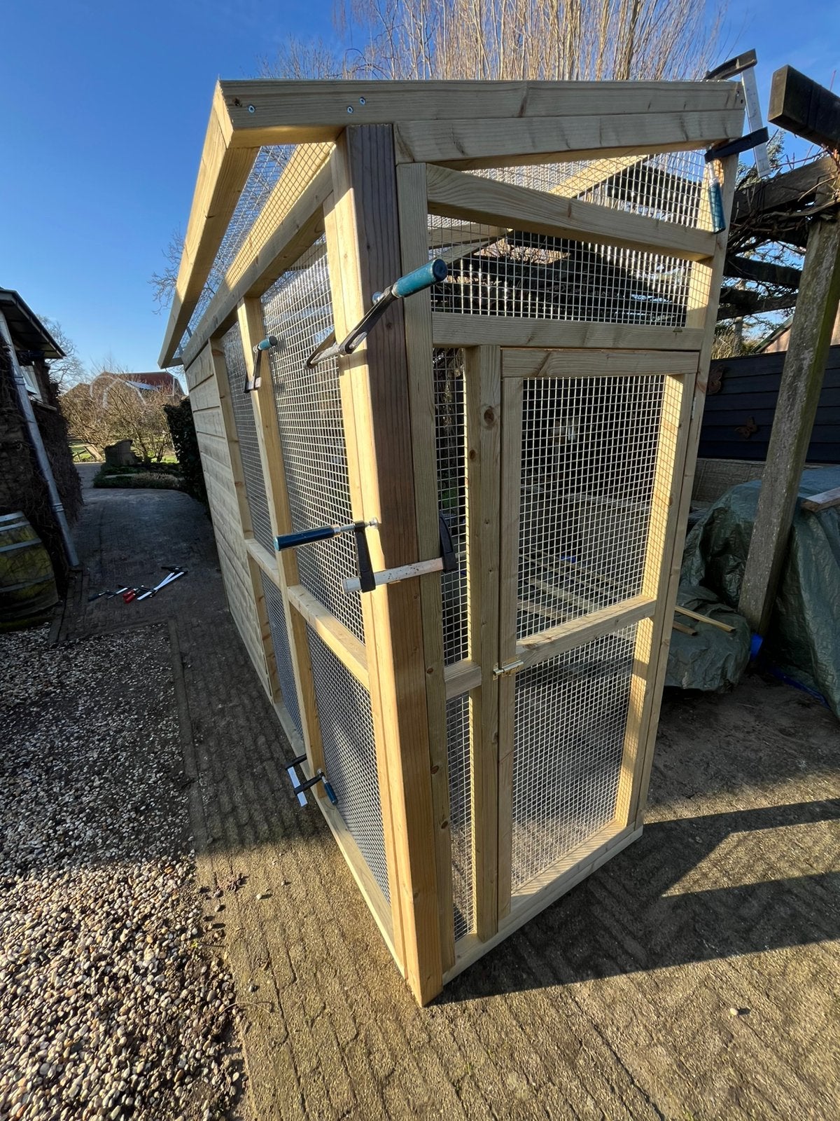 Volieres en kattenrennen op maat gemaakt!, Dieren en Toebehoren, 4221LV, Info@vandoorntimmerwerken.com, Nieuw, Ophalen of Verzenden