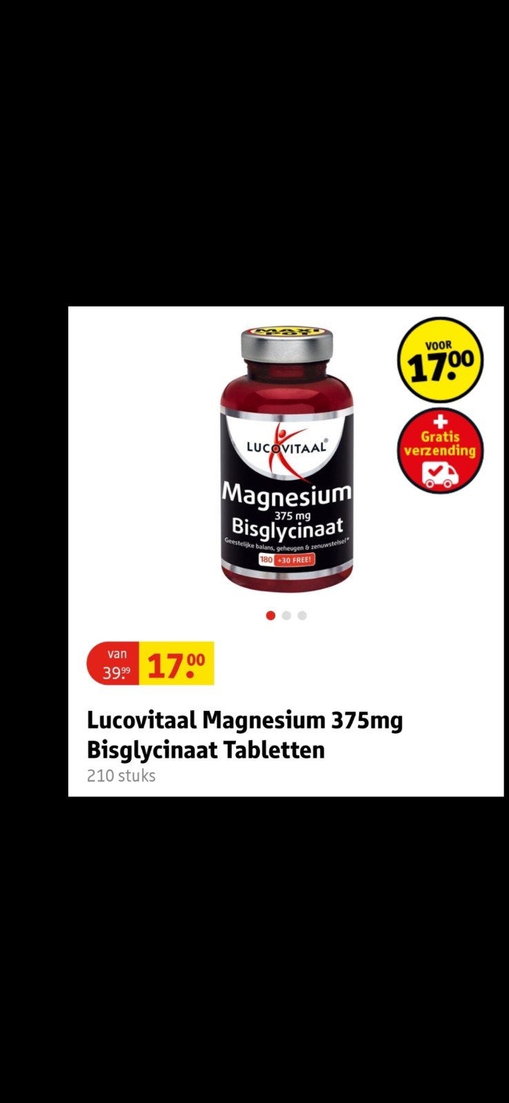 Lucovitaal magnesium, Ophalen, Nieuw, Lichaamsverzorging