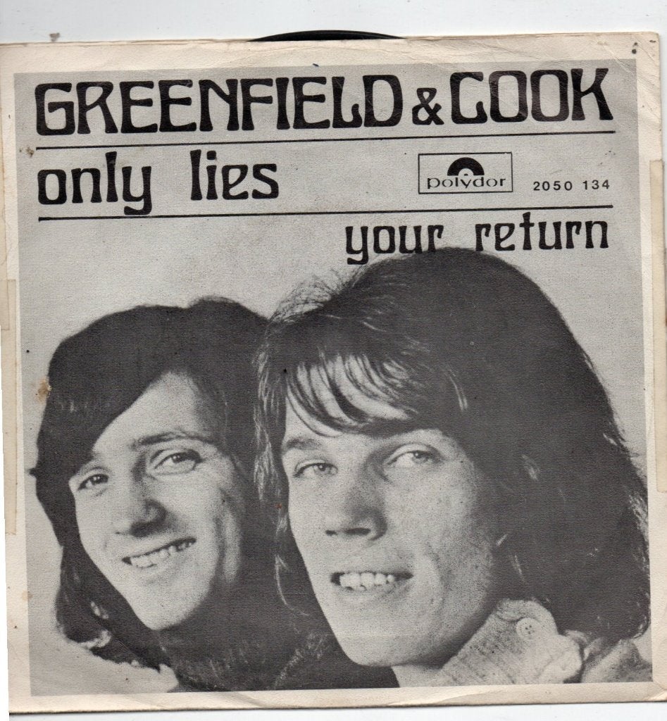 greenfield & cook, Ophalen of Verzenden, Zo goed als nieuw, 7 inch, Pop