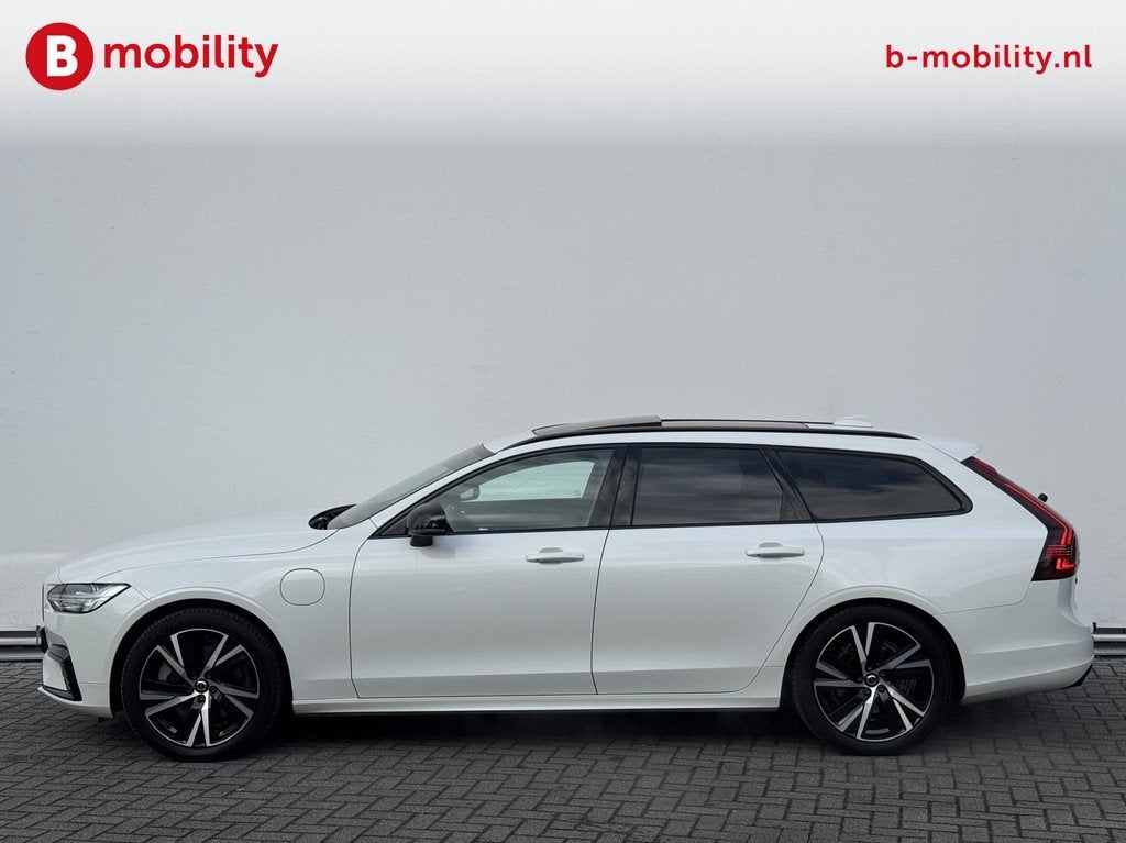 Volvo V90 2.0 T6 AWD R-Design Trekhaak 2.100kg Head Up Harma, Auto's, Volvo, Automaat, 53 km, 4 cilinders, 1969 cc