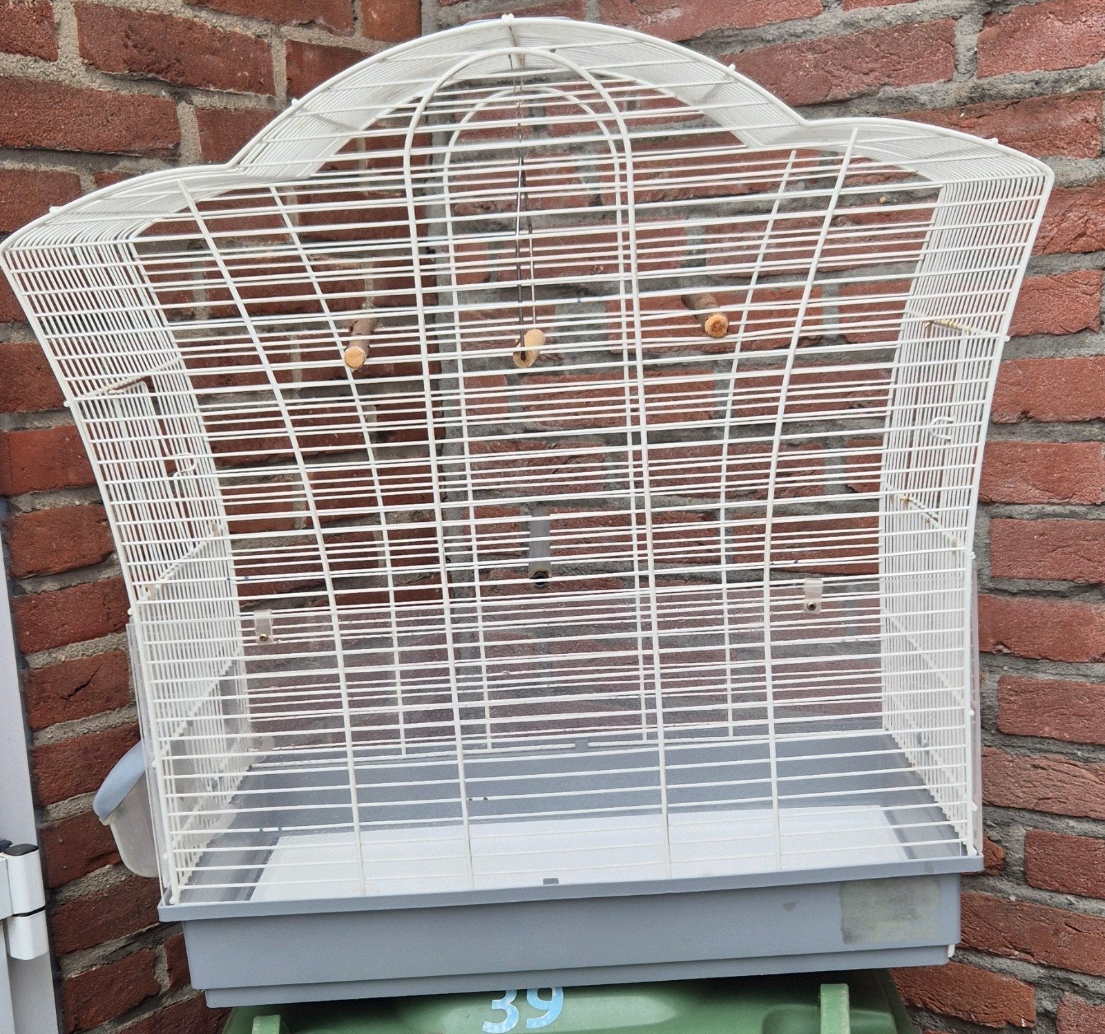 Vogelkooi., Ophalen, Zo goed als nieuw, Metaal, Vogelkooi