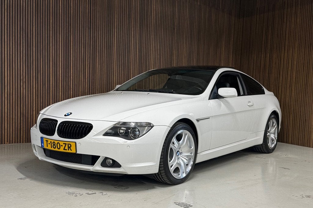 BMW 6-serie 650i - Youngtimer - Uniek -, Auto's, BMW, Automaat, Achterwielaandrijving, 4 stoelen, 4799 cc