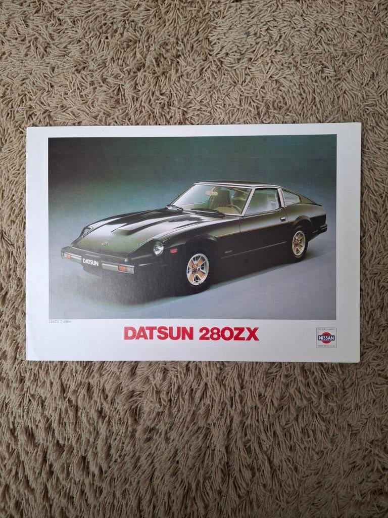 Autofolder Datsun 280ZX, Verzenden, Overige merken