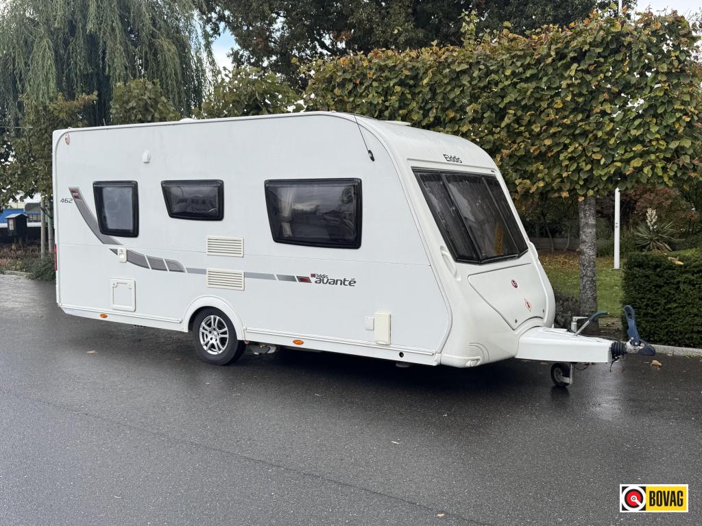 Elddis Avante 462 verkocht, Caravans en Kamperen, Caravans, Dwarsbed, Standaardzit, Elddis, Tot en met 2