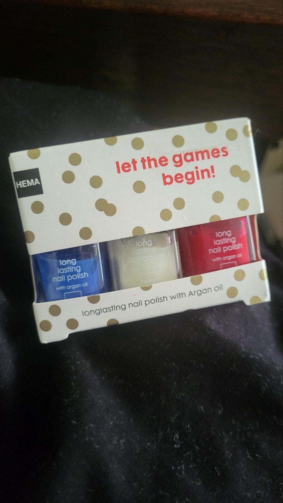 Hema Mini Longlasting Nagellakken met Arganolie (3x8ml), Ophalen of Verzenden