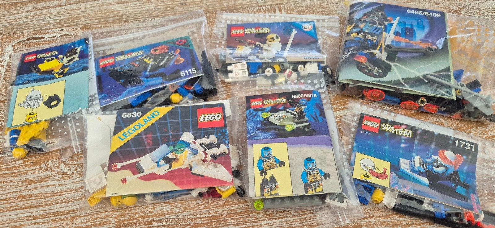 Lego Ruimtevaart & Fantasie sets (7 stuks) - Compleet!, Ophalen of Verzenden