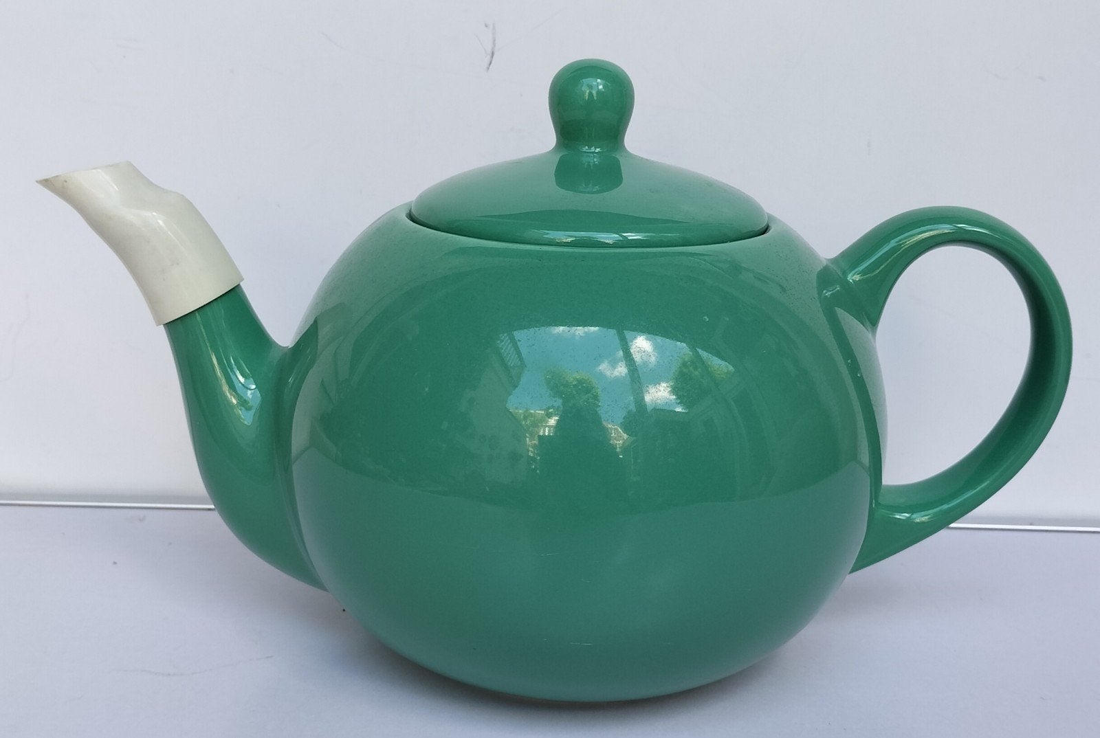 Grote vintage theepot, Ophalen of Verzenden, Zo goed als nieuw, Overige stijlen, Overige typen