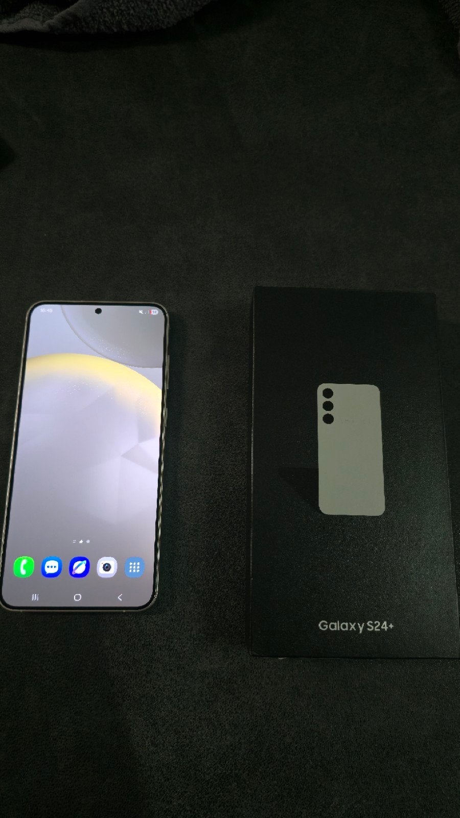Samsung Galaxy S24+ zo goed als nieuw met doos en kabel