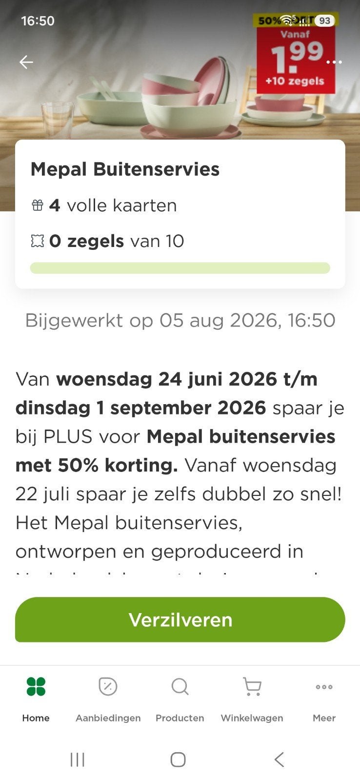 Zegels Plus mepal actie digitaal, Verzamelen, Plus, Ophalen