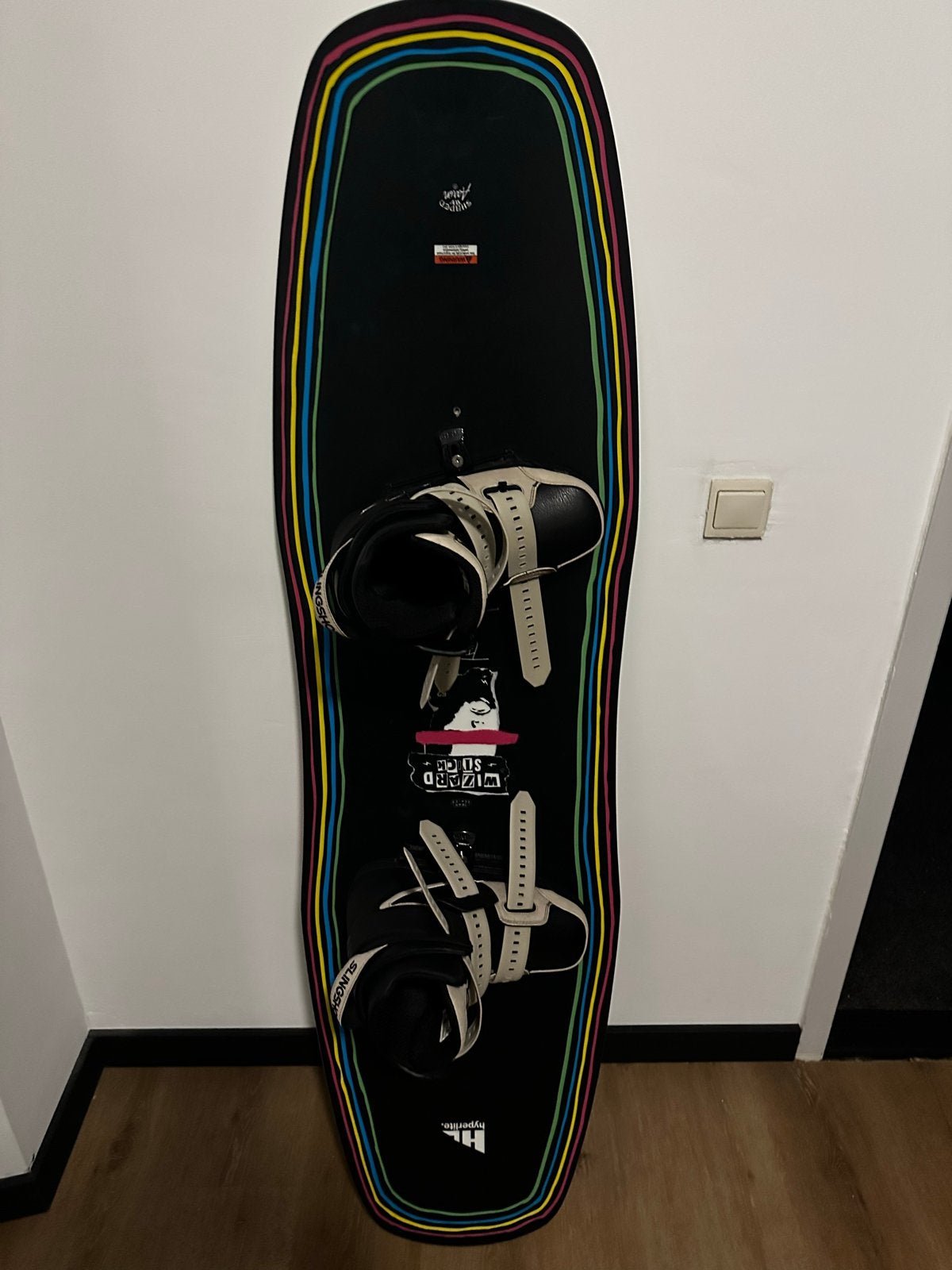 Hyperlite Wakeboard met Slingshot KTV Bindingen, Ophalen, Gebruikt, Board en Schoenen