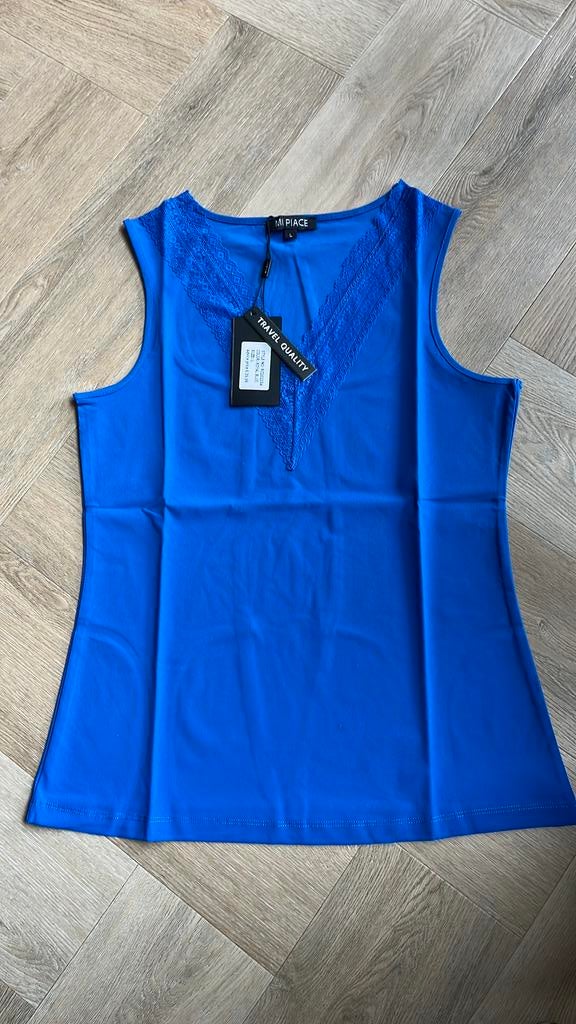 Dames top maat L Mi Piace, Kleding | Dames, Tops, Blauw, Maat 42/44 (L), Nieuw, Ophalen of Verzenden