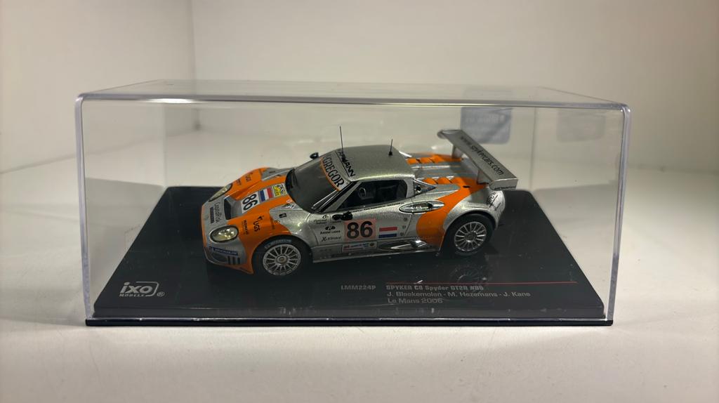 Spyker c8 spyder gt2 #86 le mans 2006 ixo 1.43, Hobby en Vrije tijd, Overige merken, Auto, Ophalen of Verzenden, A
