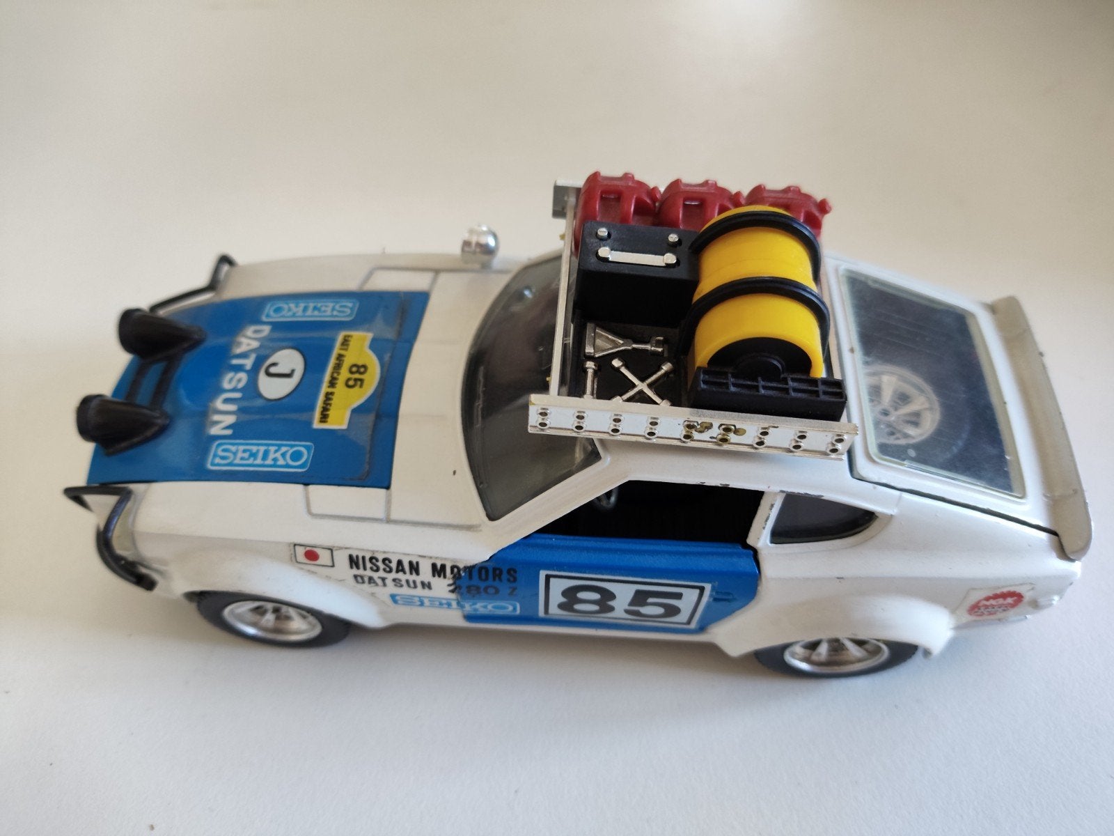 Burago Datsun 240 Z Rally Auto Schaalmodel 1:24, Ophalen of Verzenden