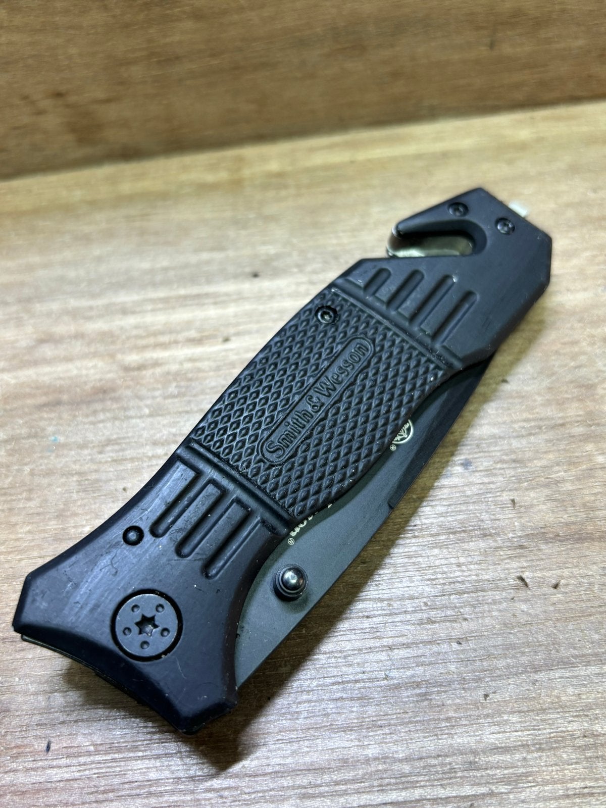 SMITH & WESSON EXTREME OPS Zakmes - Zwart, Ophalen of Verzenden, Zo goed als nieuw