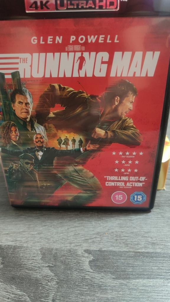 Running man 4k D.Atmos 2025 nieuw ruilen mag, Cd's en Dvd's, Blu-ray, Ophalen of Verzenden, Nieuw in verpakking, Actie