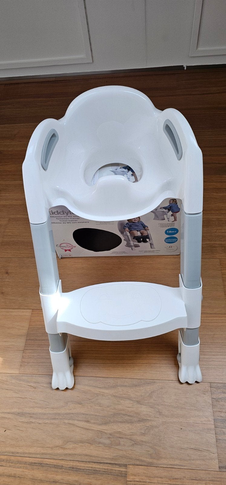 Kiddyloo 2-in-1 Toiletverkleiner met Opstapje, Overige merken, Overige typen, Ophalen of Verzenden, Zo goed als nieuw