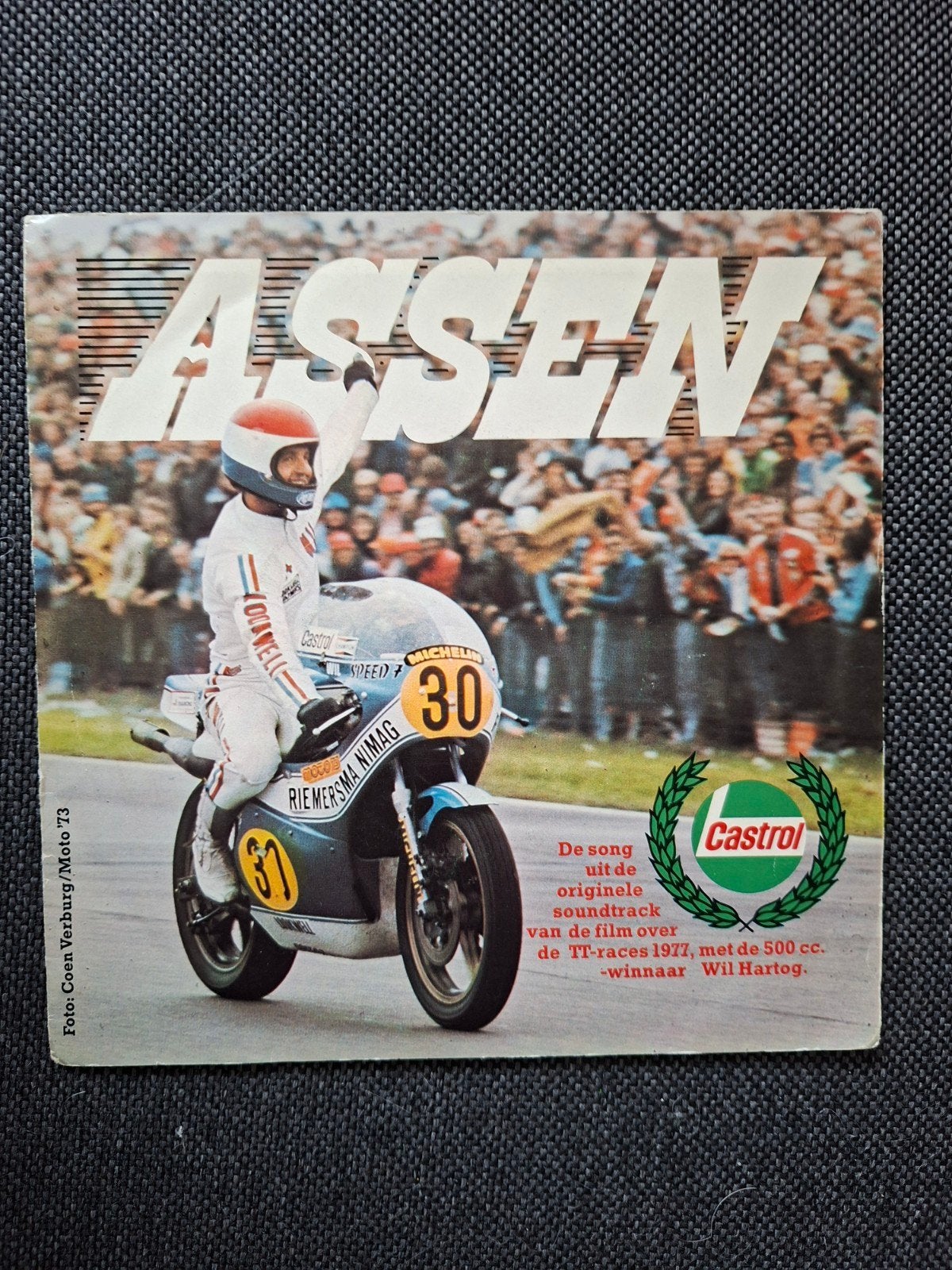 Vinyl single van Wil Hartog uit 1977, Verzamelen, Ophalen of Verzenden, Gebruikt