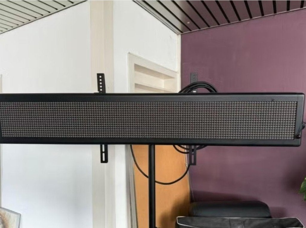LED Lichtkrant incl. case, Ophalen of Verzenden, Gebruikt