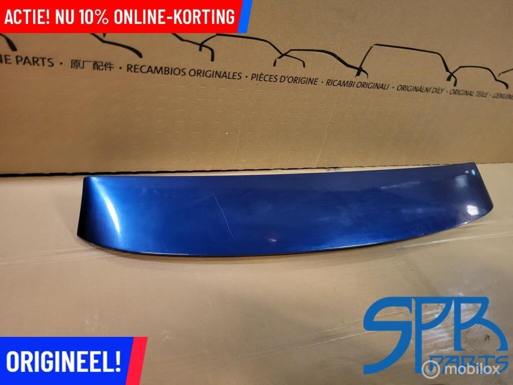 DAKSPOILER SEAT IBIZA 6L ACHTERKLEP BLAUW KLEPSPOILER 02-09, SEAT, Gebruikt, Ophalen of Verzenden, Seat