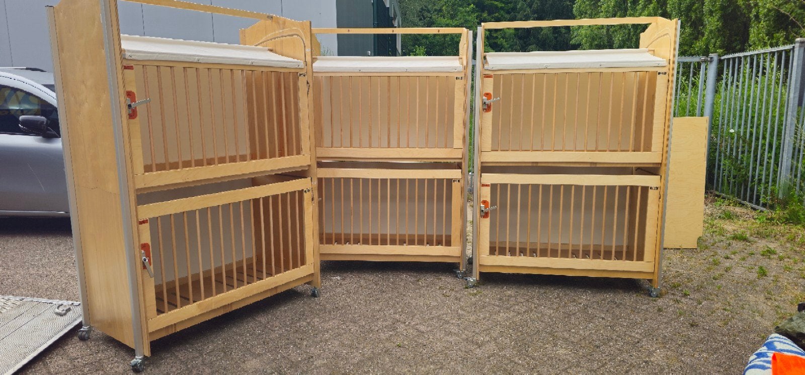 Stapelbed kinderdagverblijf crèche bedden, Ophalen of Verzenden, Nieuw, Hout