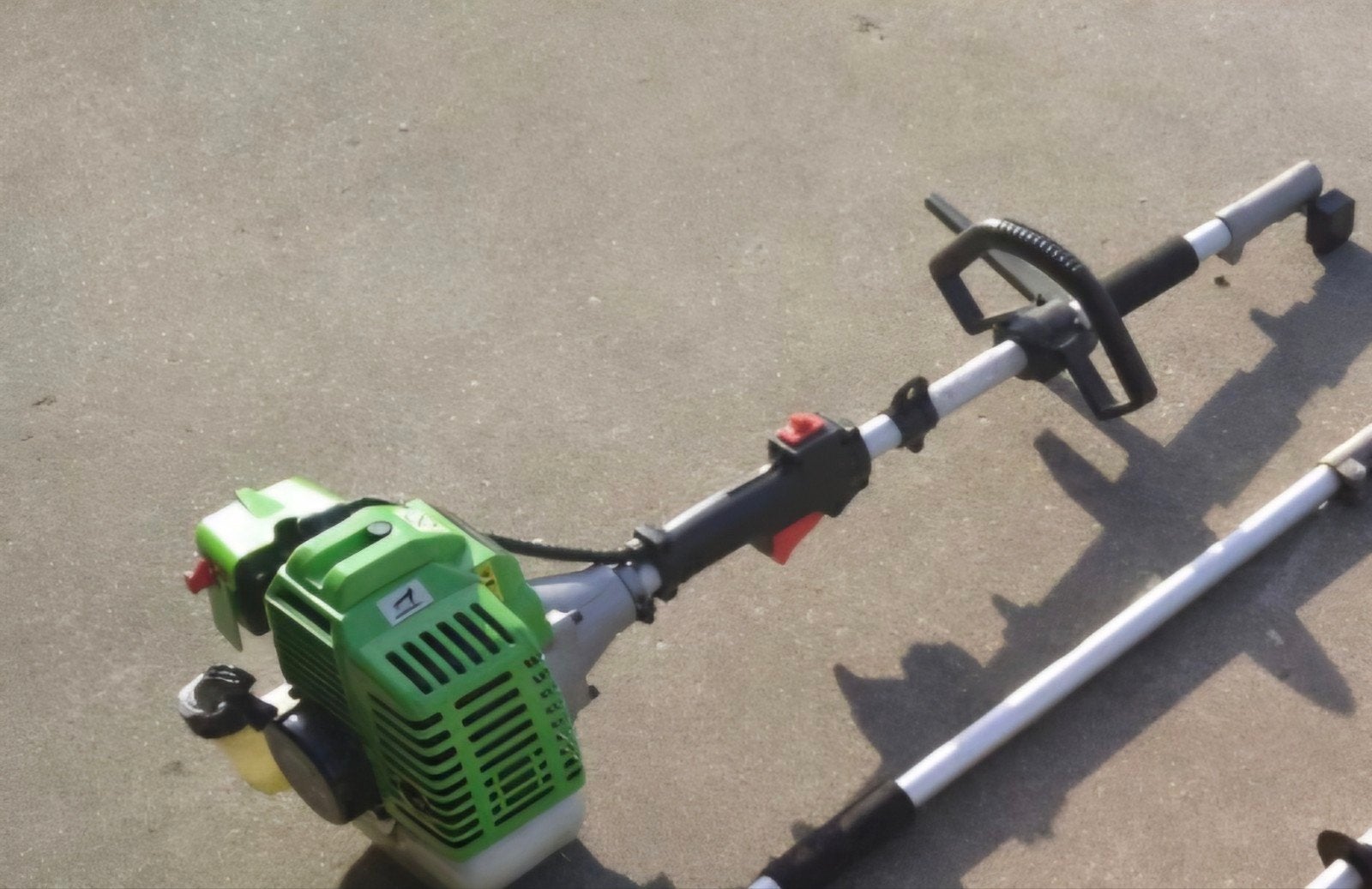 Florabest bosmaaier, Ophalen, Gebruikt, Benzine
